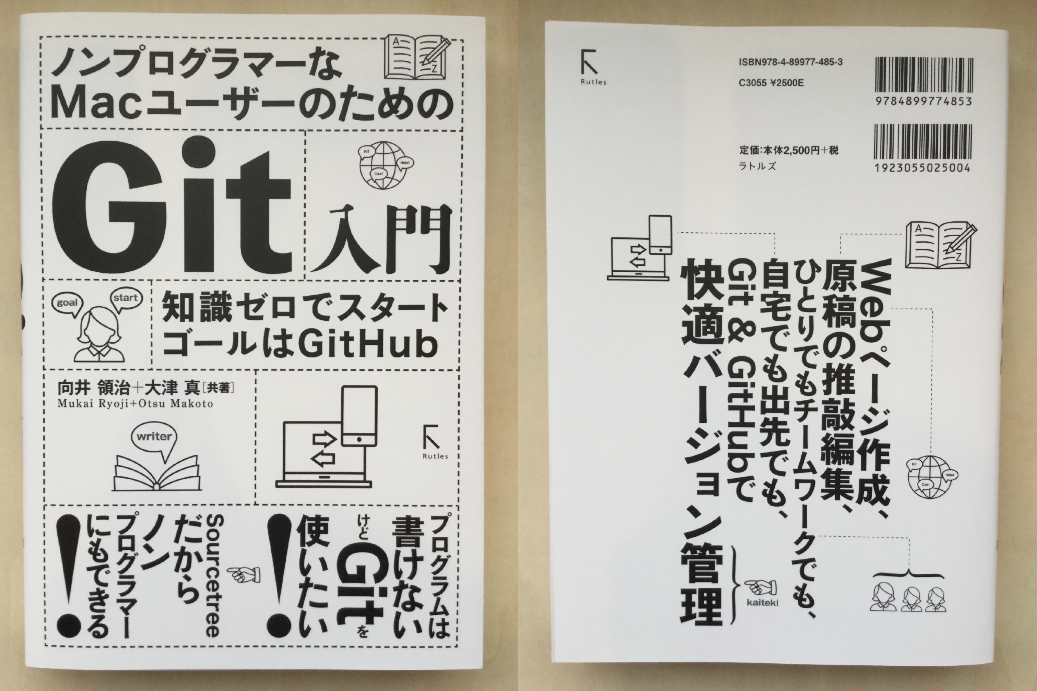 レビュー ノンプログラマーなmacユーザーのためのgit入門 知識ゼロでスタート ゴールはgithub Next Topic