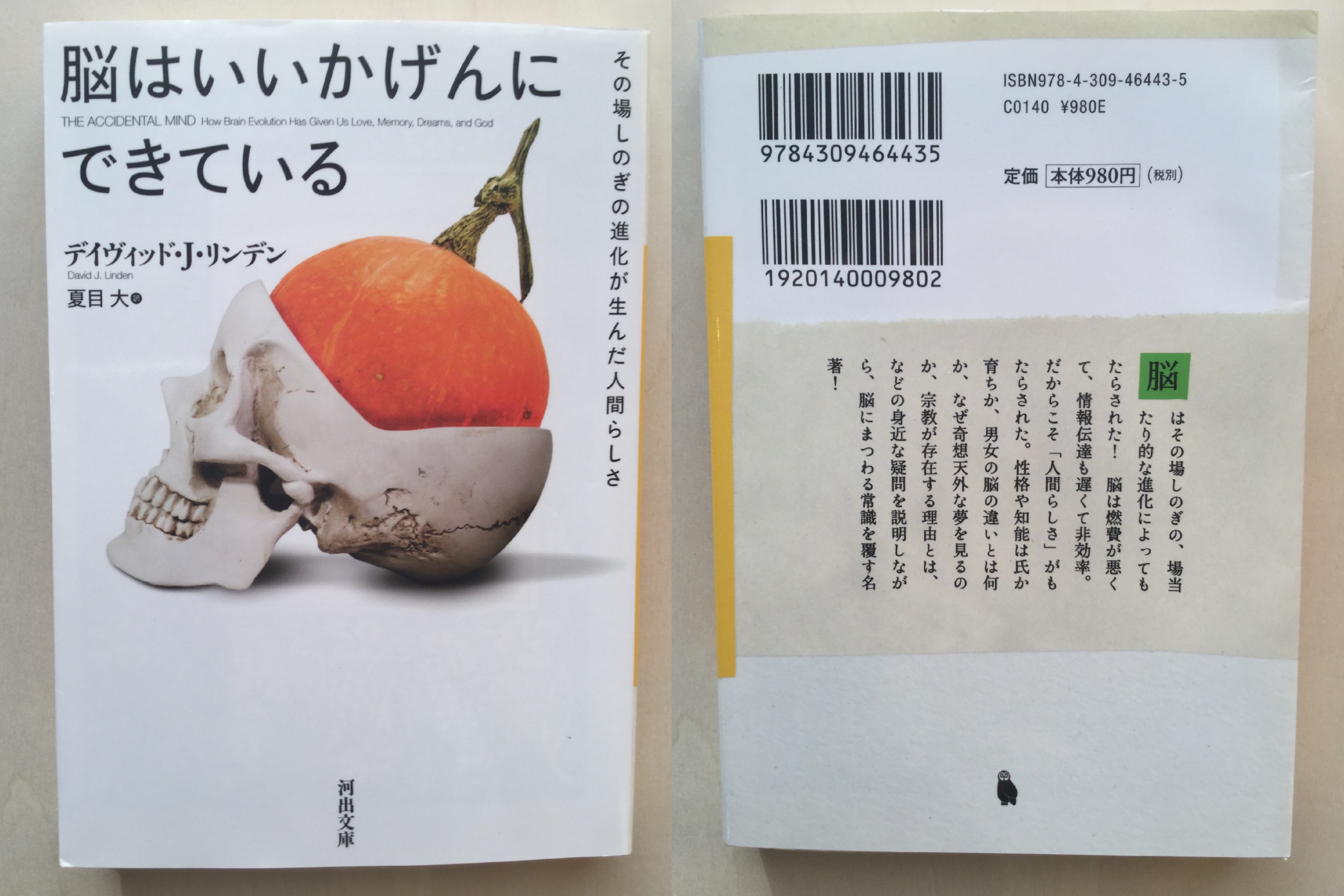 レビュー 脳はいいかげんにできている その場しのぎの進化が生んだ人間らしさ Next Topic